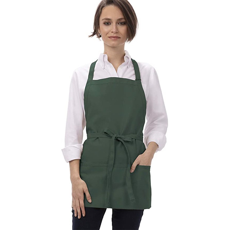Home Cooking Service - Polyester 3 Pocket Adjustable Neck Apron