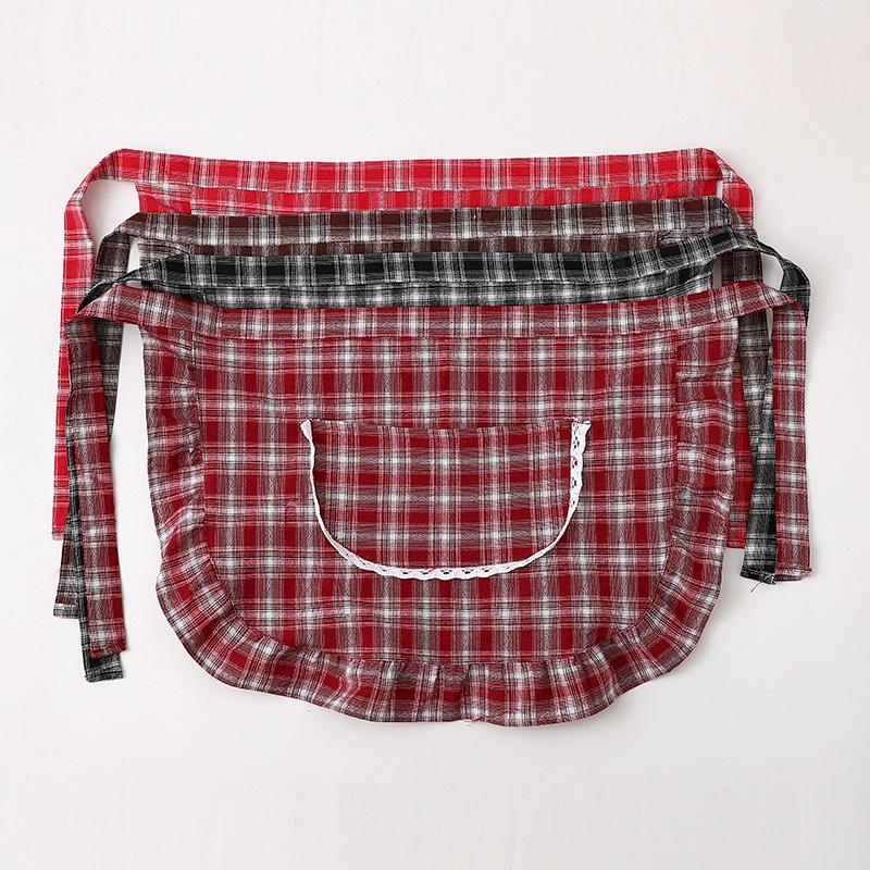 Apron Square Check Half Waist  - огляд і ціна Home Cooking Service